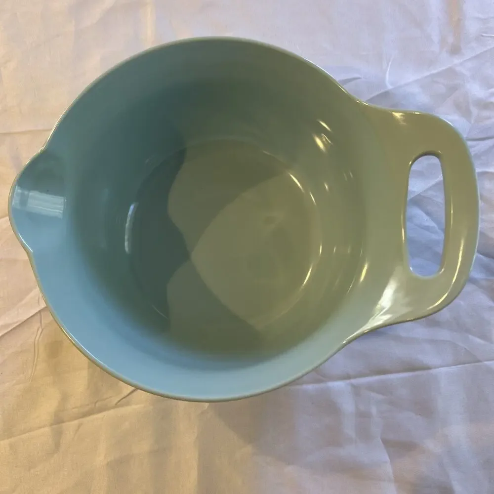 Rachael Ray Tools and Gadgets Nesting Mixing Bowl, Blue/Green